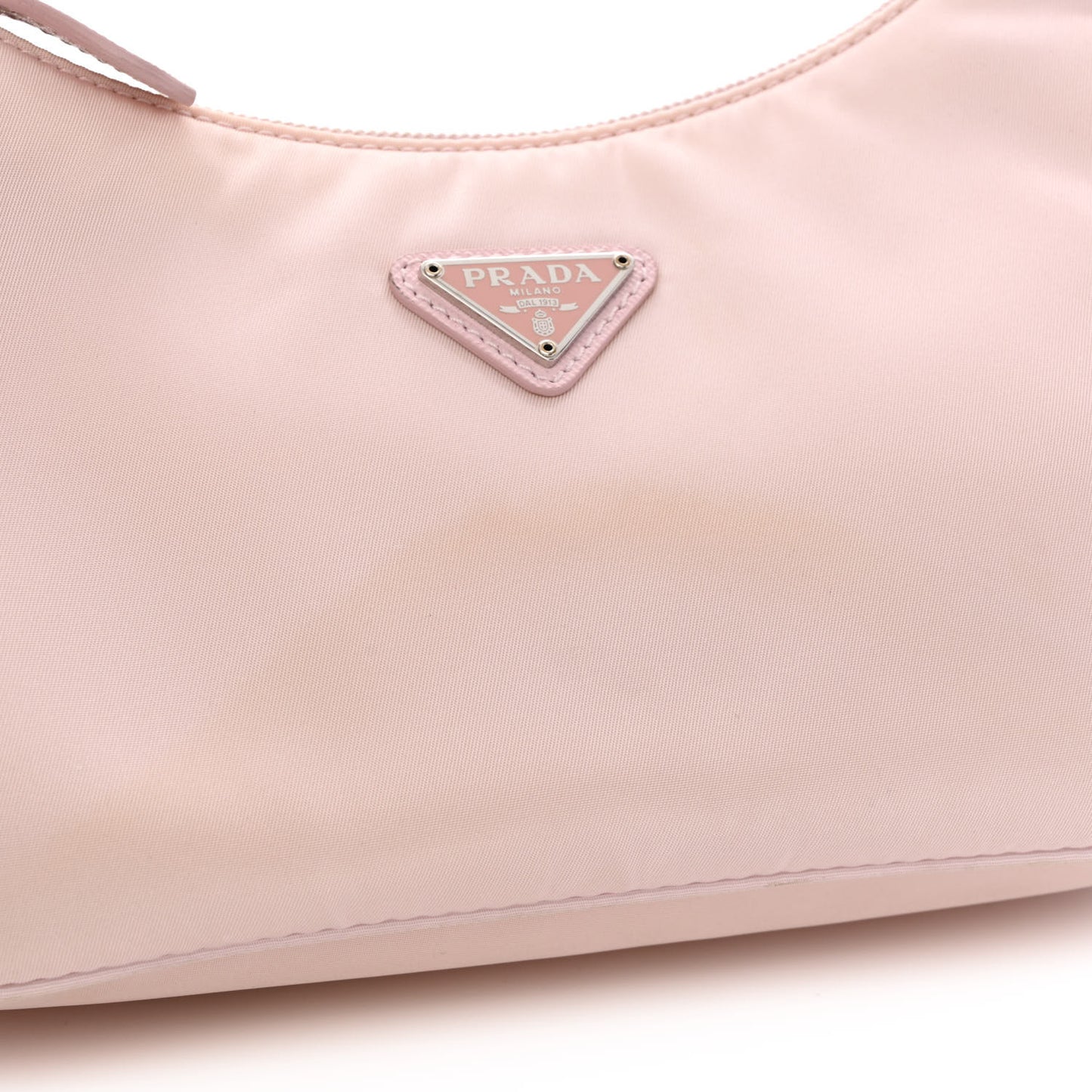 Tessuto Nylon Mini Re-Edition 2000 Bag Alabastro