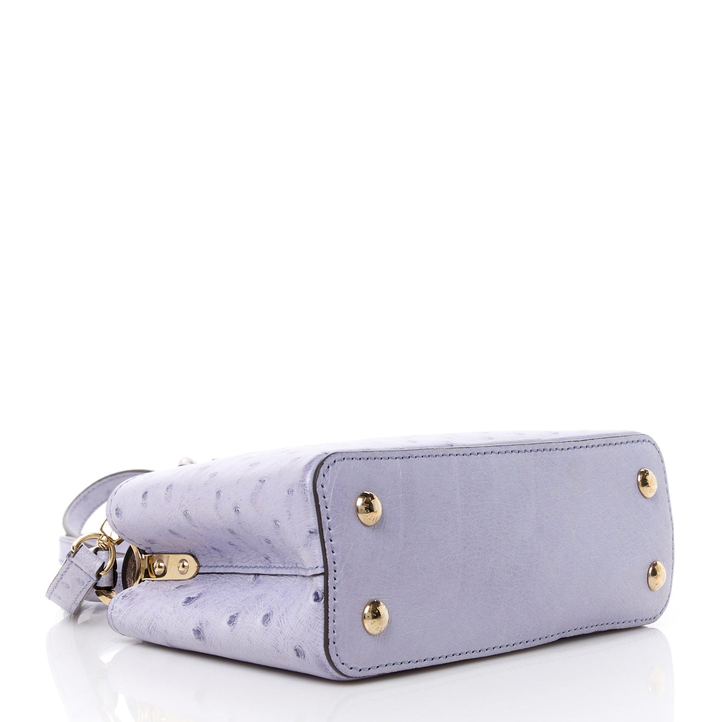 Ostrich Capucines Mini Grey