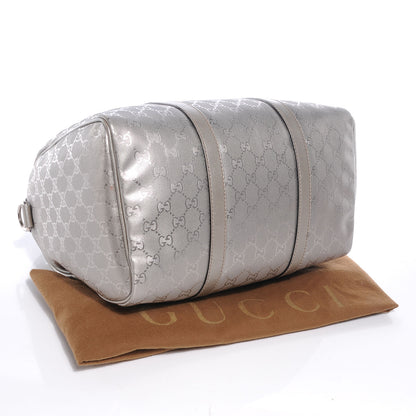 Gucci Imprime Monogram Medium Joy Boston Silver 4 of 10
