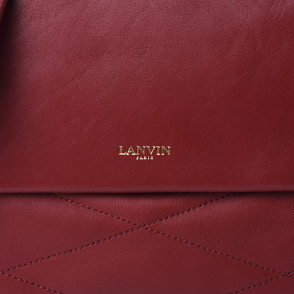 Lanvin Lambskin Mini Sugar Flap Shoulder Bag Red 10 of 10