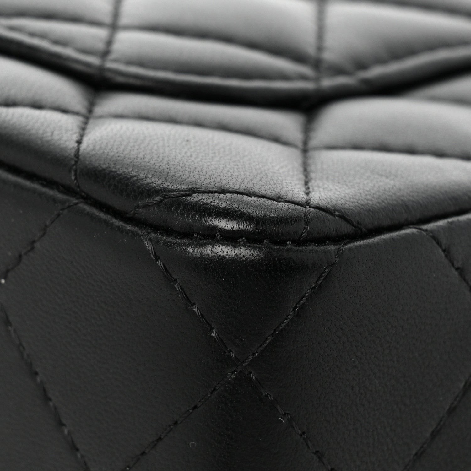 Chanel Lambskin Quilted Mini Rectangular Flap Black 18 of 19