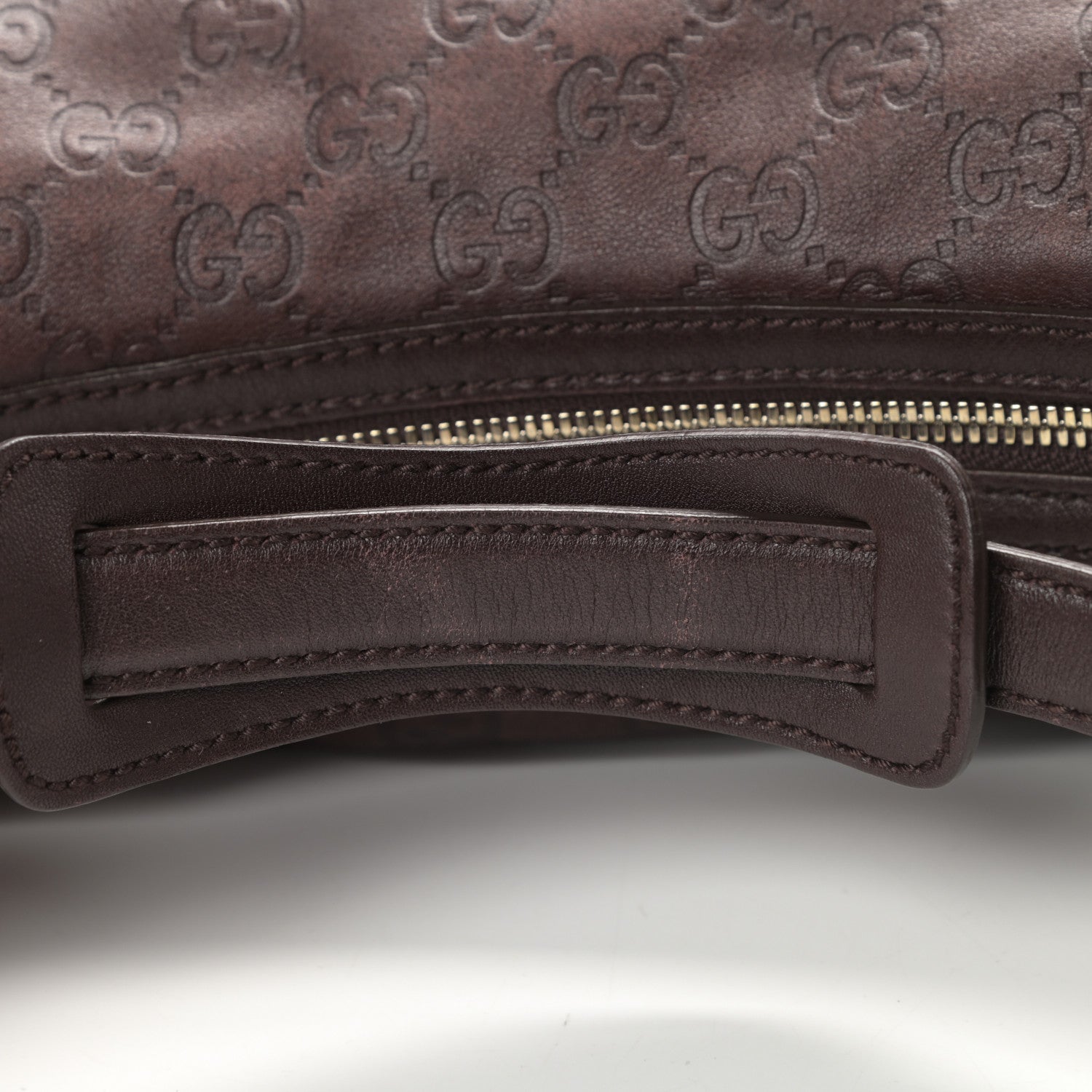 Gucci Guccissima Large Princy Hobo Dark Brown 12 of 12