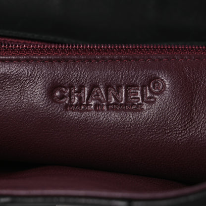 Chanel Lambskin Vertical Quilted Clutch Black 6 of 11