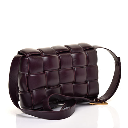 Bottega Veneta Nappa Maxi Intreccio Padded Cassette Crossbody Bag Grape 3 of 10