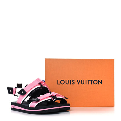 Louis Vuitton Monogram Flat Arcade Sandals 37 8 of 8