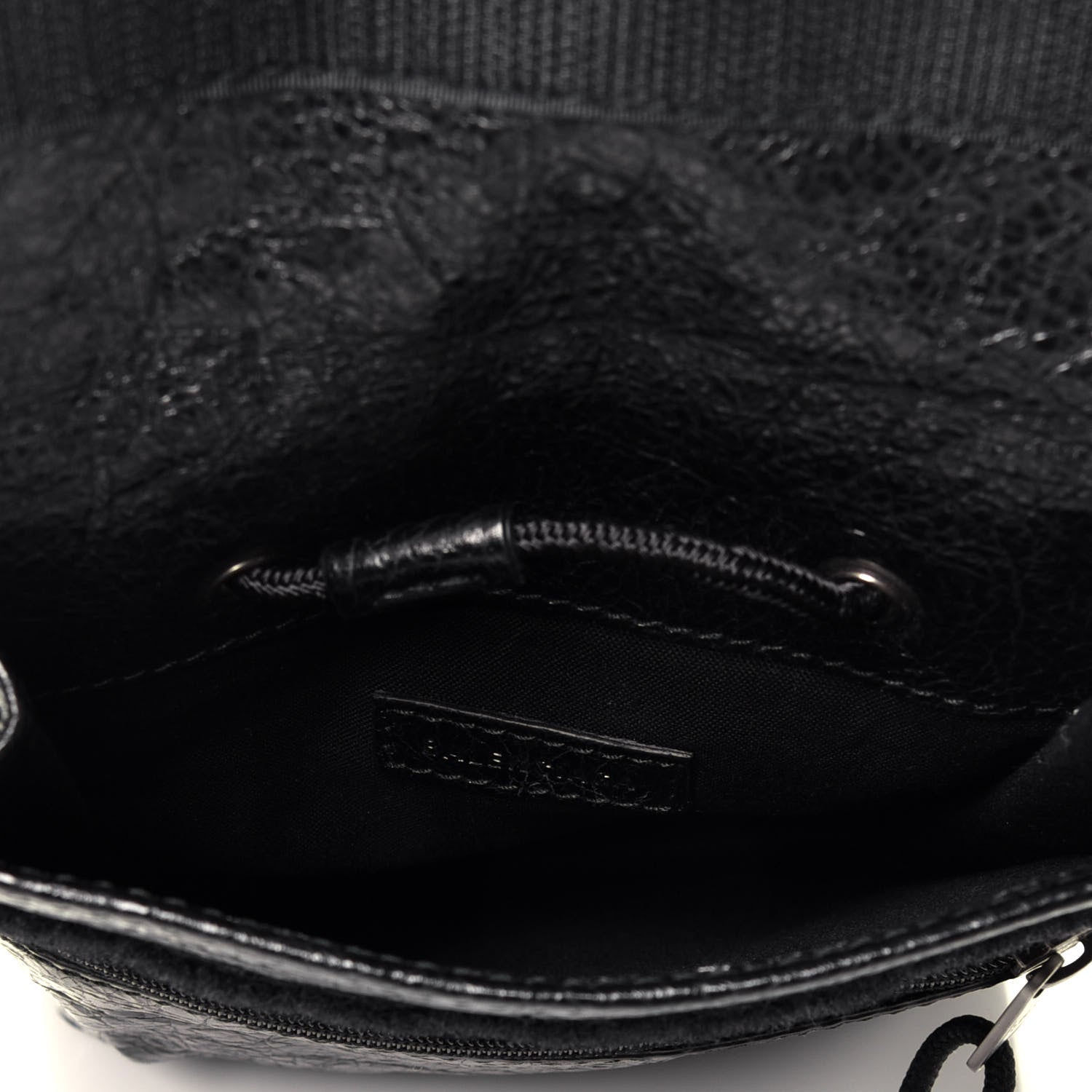 Balenciaga Agneau Arena Small Explorer Crossbody Pouch Black 5 of 10