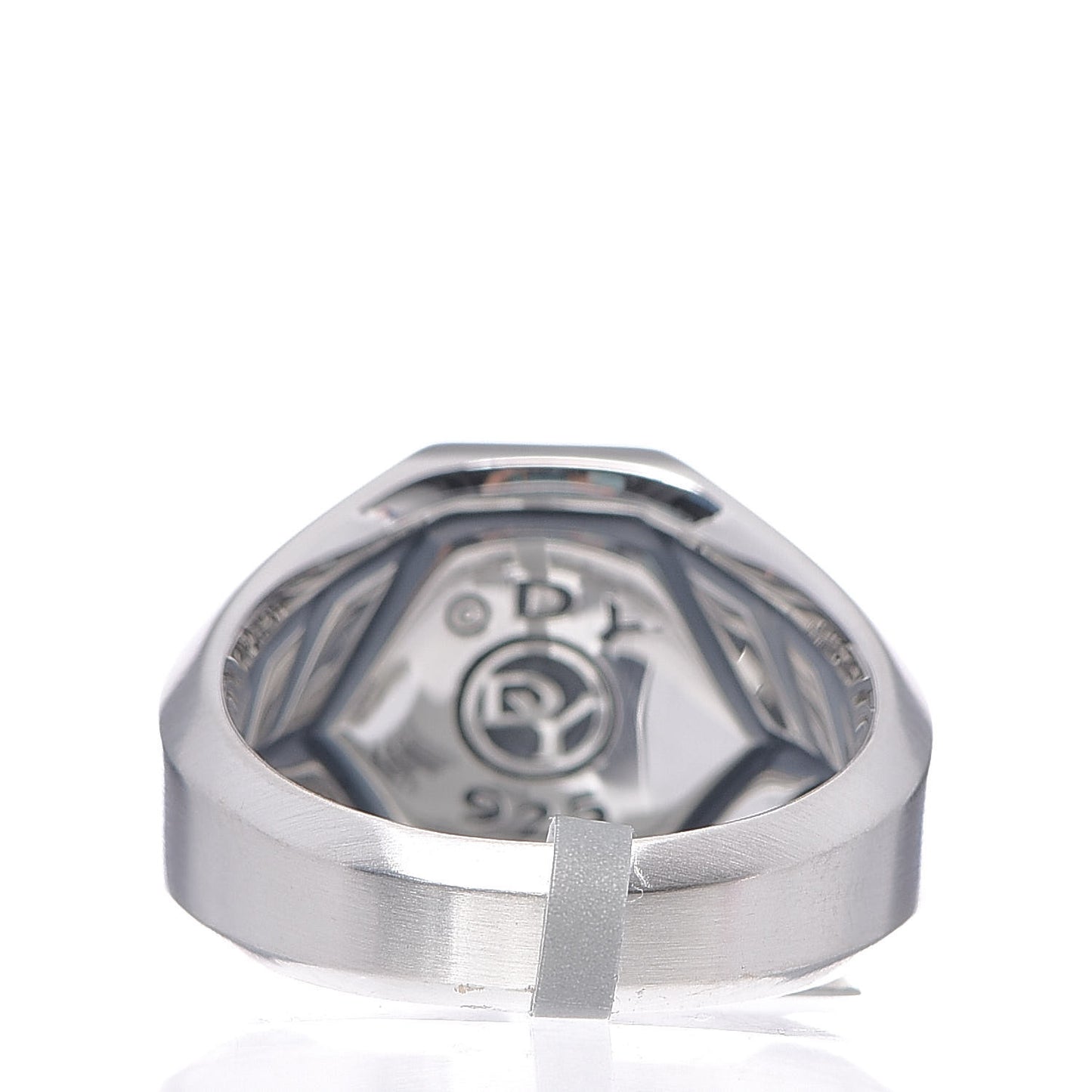 Sterling Silver 17mm Signet Ring 62 10