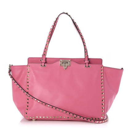 Valentino Garavani Vitello Medium Rockstud Tote Ninphea 1 of 6
