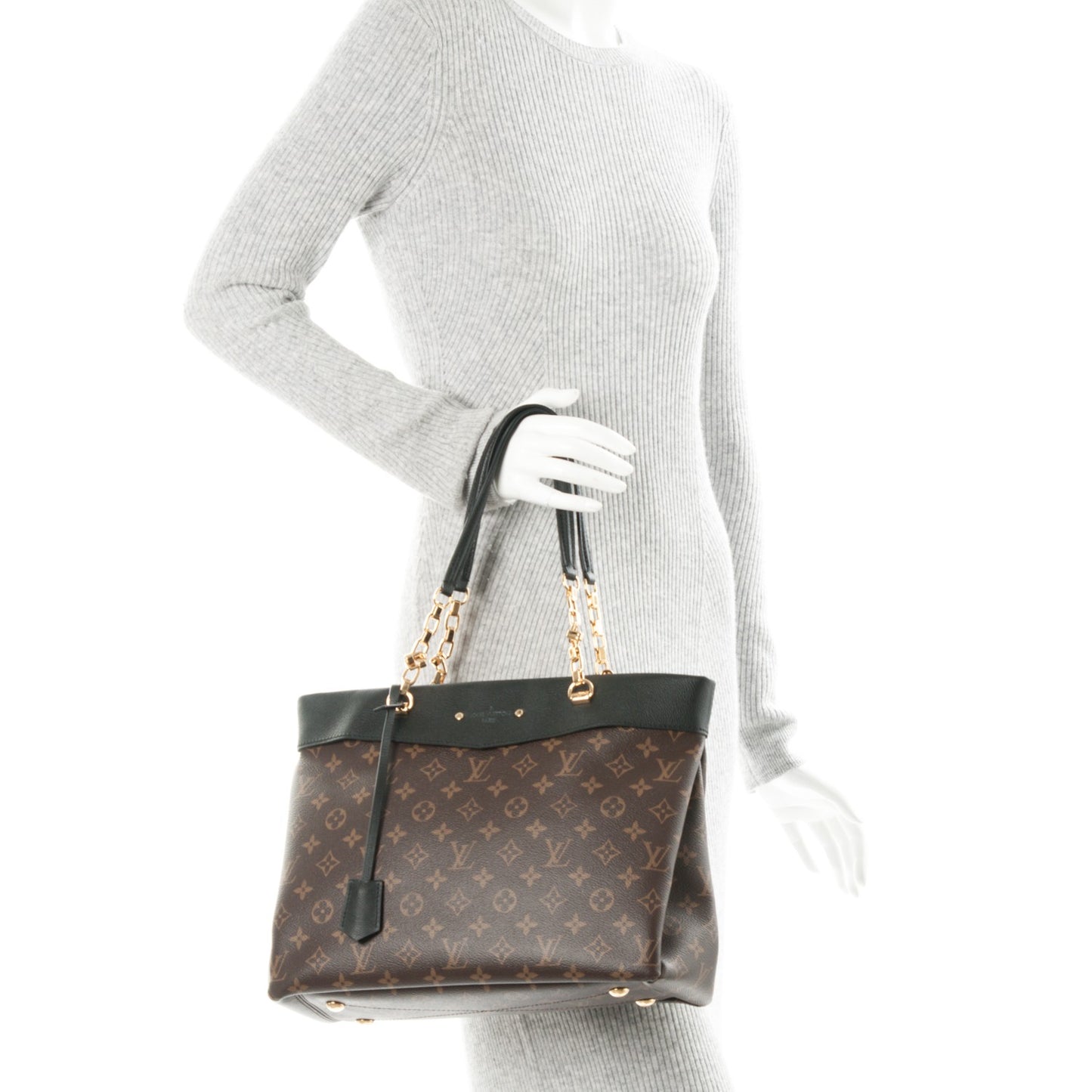 Monogram Pallas Shopper Black