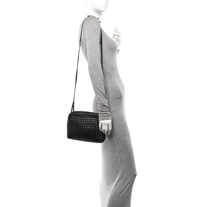 Bottega Veneta Nappa Intrecciato Nodini Bag Black 2 of 12