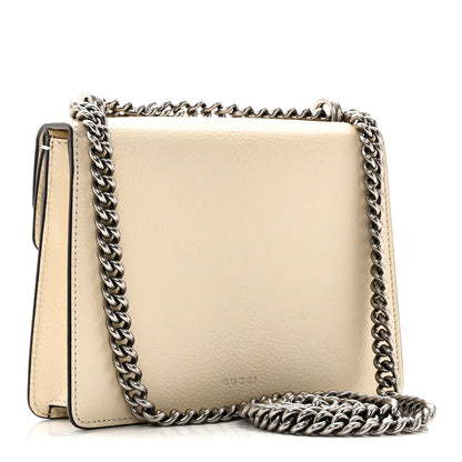 Gucci Textured Calfskin Crystal Mini Dionysus Shoulder Bag Mystic White Mystic White 3 of 13