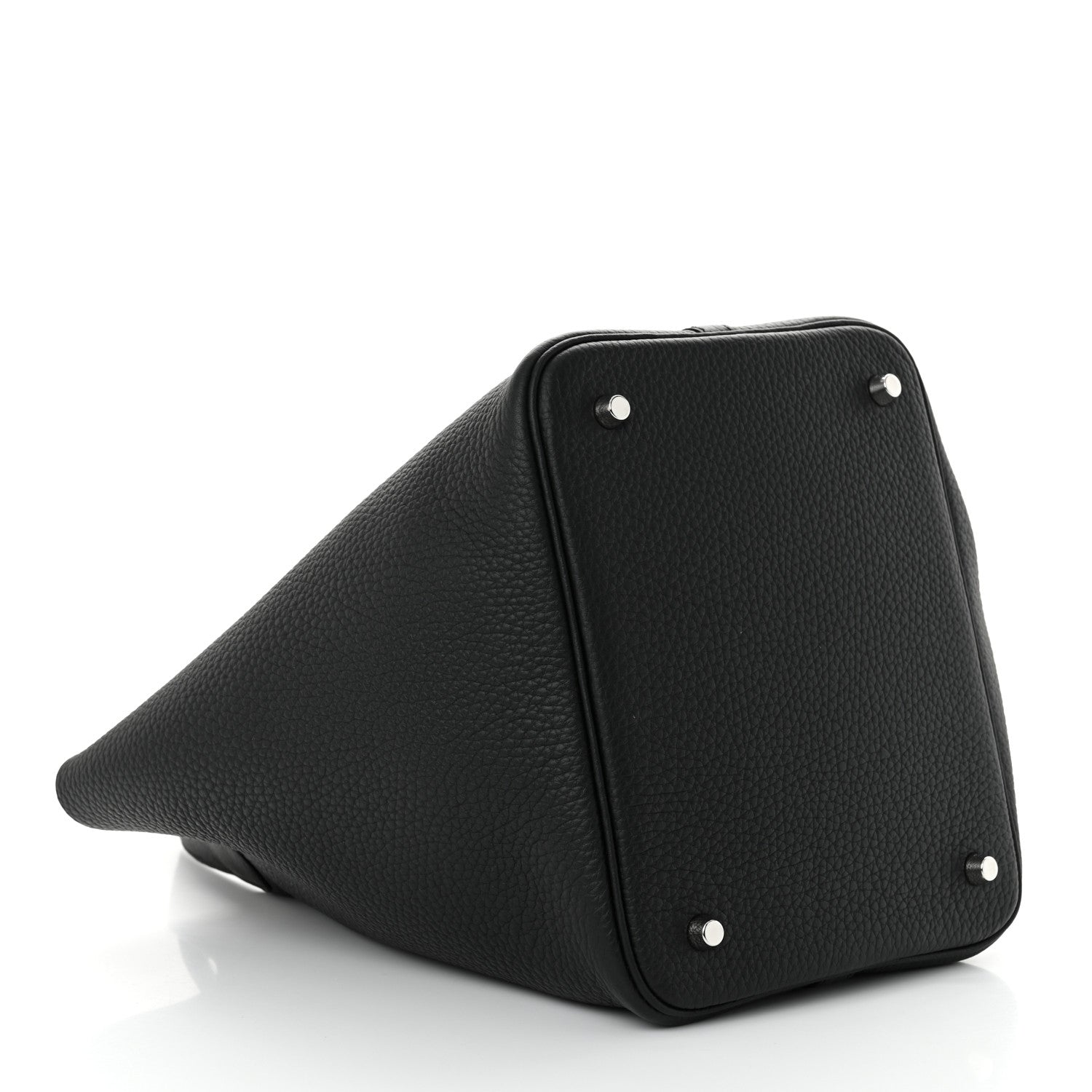 Hermes Taurillon Clemence Picotin Lock 22 MM Black 4 of 11