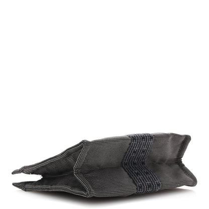Hermes Canvas Herline Travel Cosmetic Pouch Grey 4 of 6