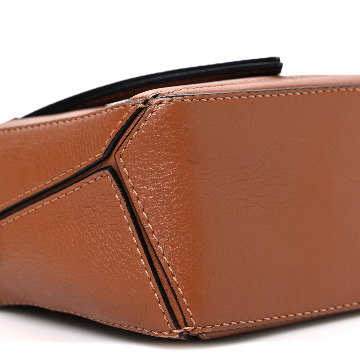 Calfskin Mini Puzzle Bag Tan