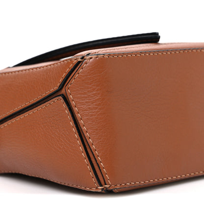 Loewe Calfskin Mini Puzzle Bag Tan 9 of 10