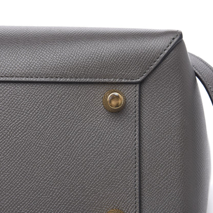 Celine Grained Calfskin Mini Belt Bag Grey 7 of 8