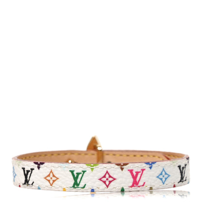 Louis Vuitton LV X TM Monogram Multicolor Mini Flowergram Bracelet 17 White 3 of 7
