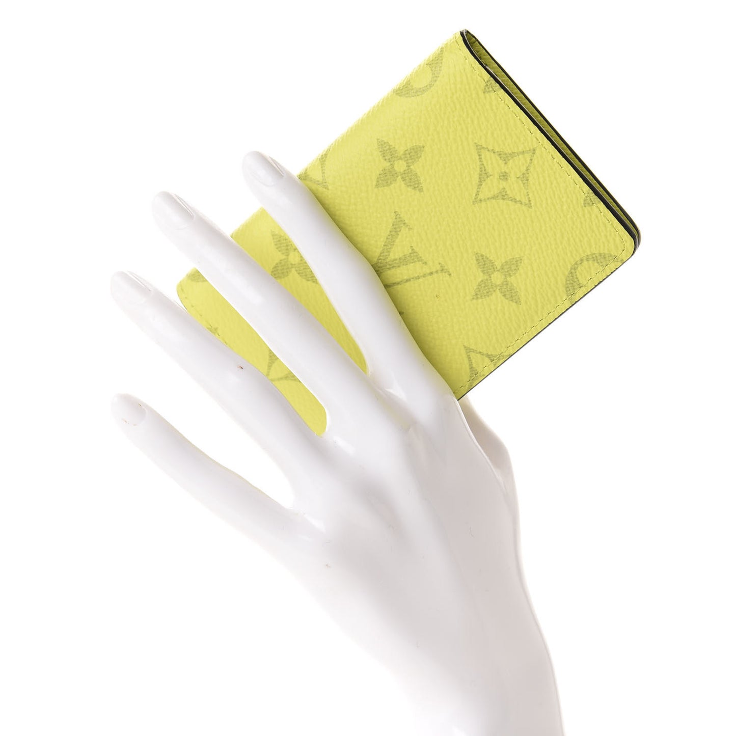 Monogram Taiga Pocket Organizer Yellow