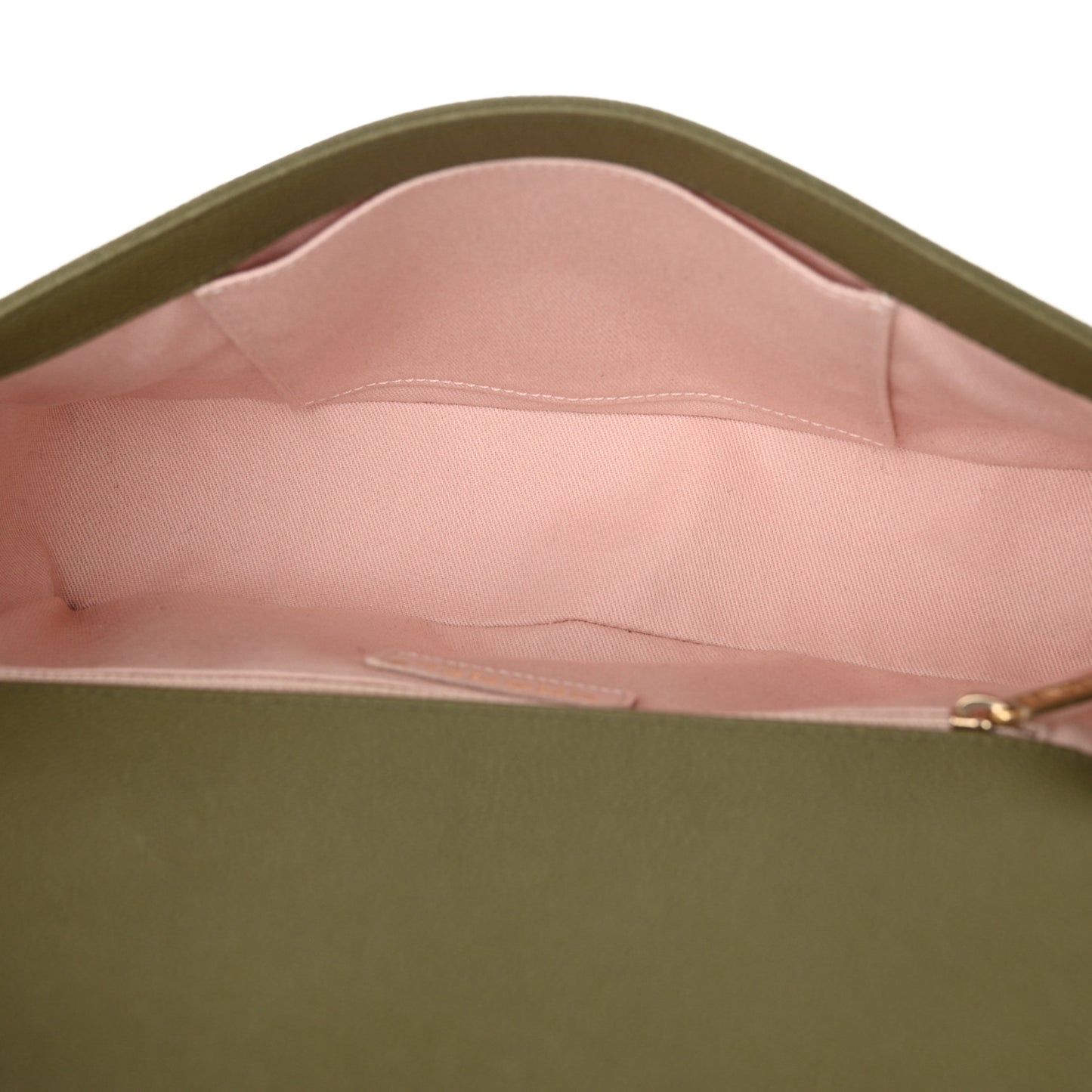 Caviar Quilted New Medium Boy Flap Khaki