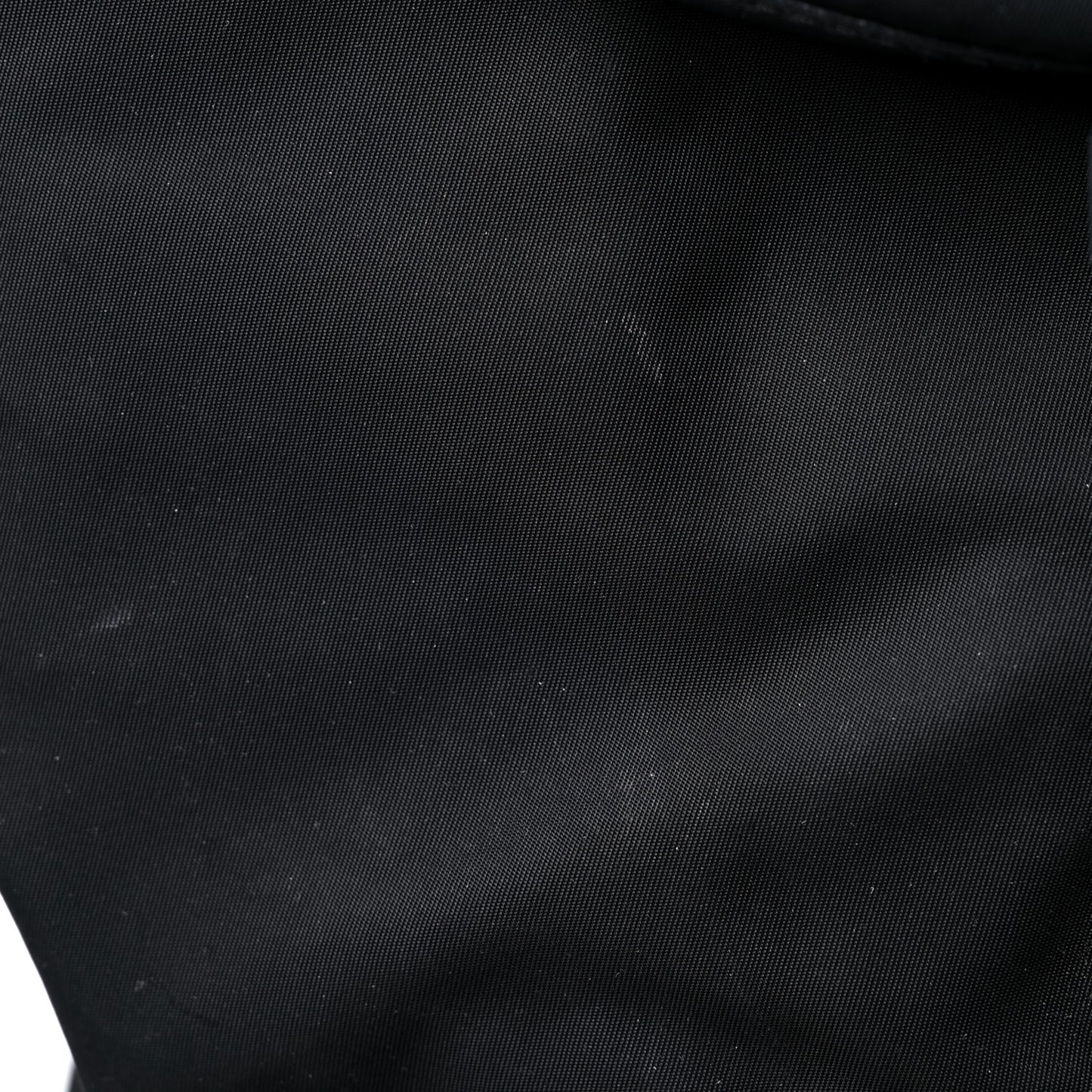 Nylon Logo Backpack Black