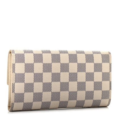 Louis Vuitton Damier Azur Porte Tresor International Wallet 3 of 9
