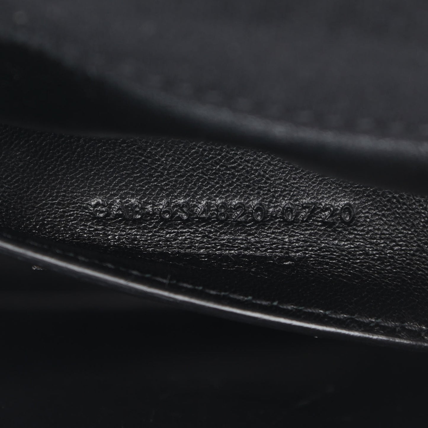 Jersey Wool Patchwork Monogram Medium Jamie Baguette Black