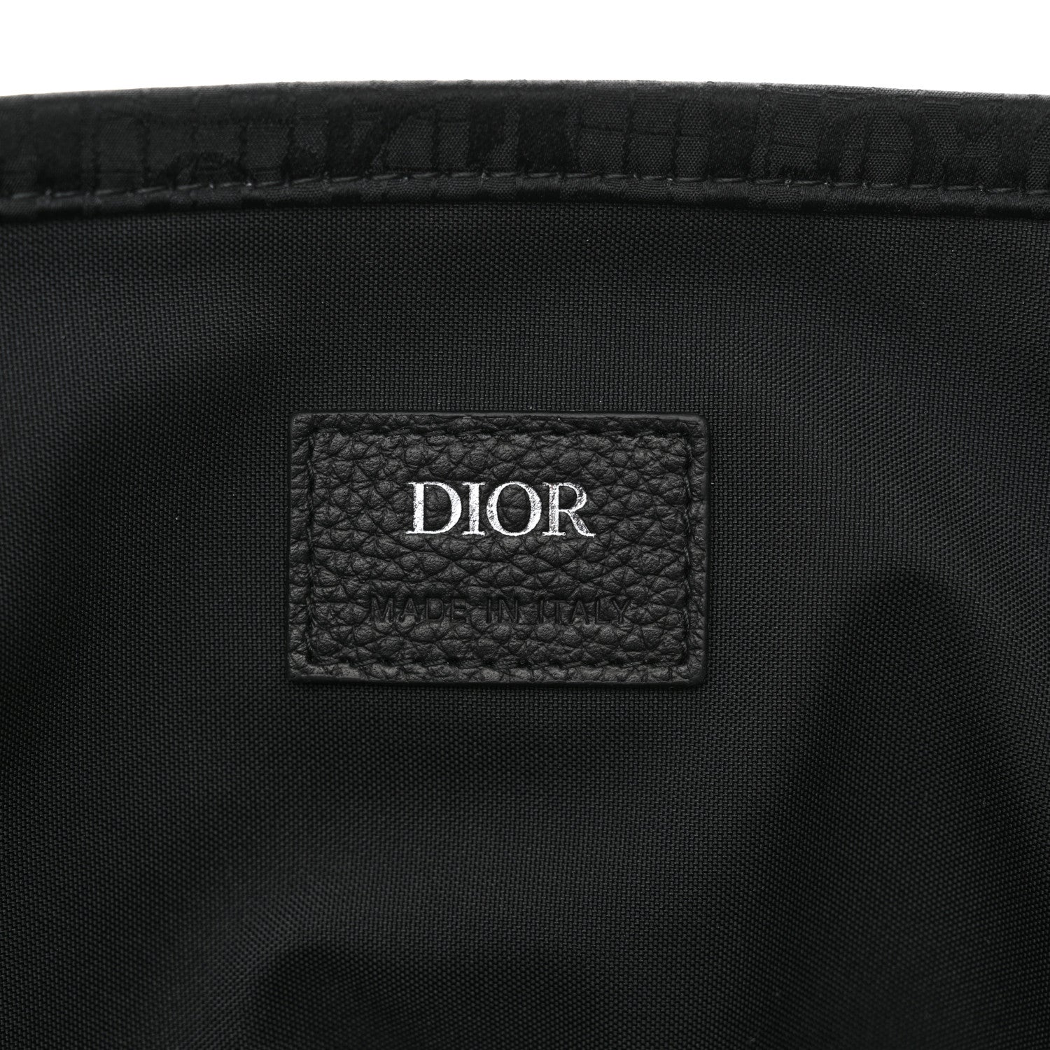 Christian Dior Terry Oblique Reversible Bag Black 6 of 9