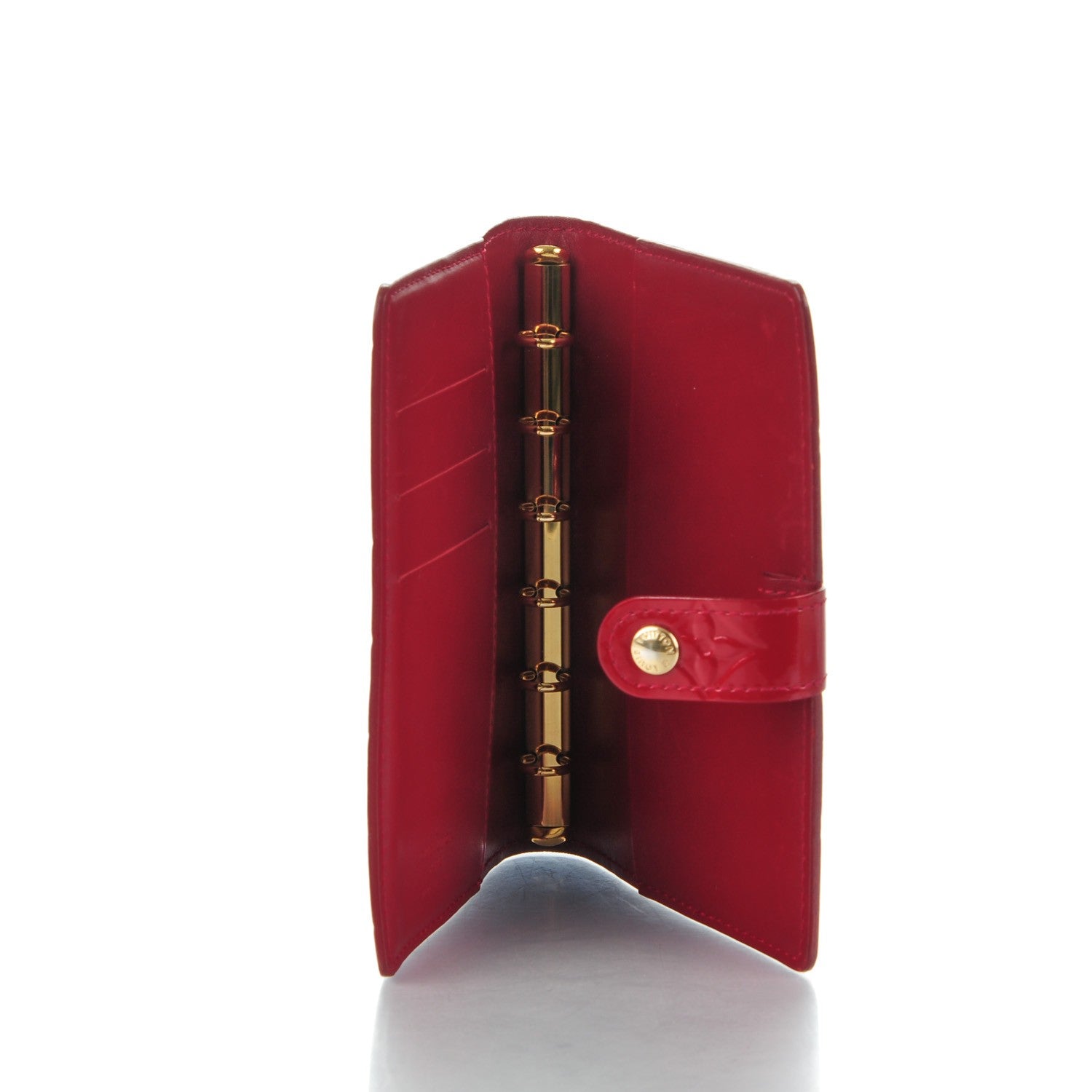 Louis Vuitton Vernis Small Ring Agenda Cover Pomme D'Amour 5 of 7