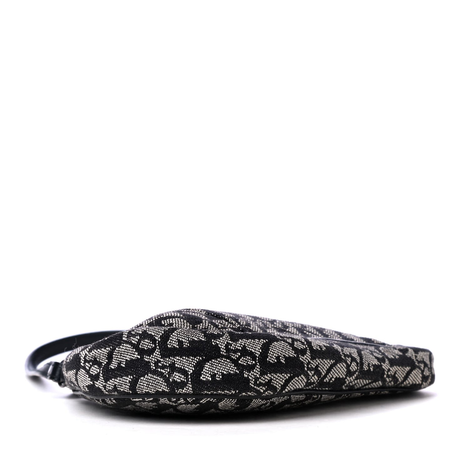 Monogram Mini Saddle Pochette Black