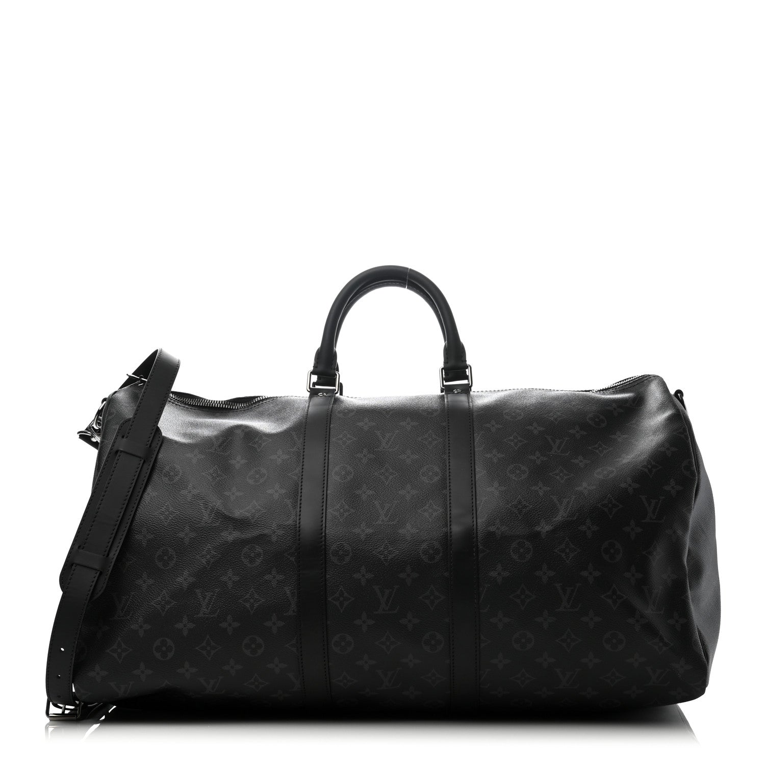 Louis Vuitton Monogram Eclipse Keepall Bandouliere 55 1 of 7