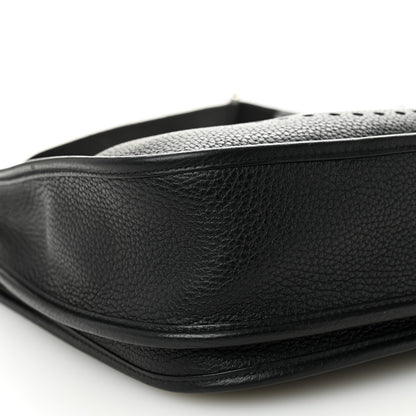 Hermes Taurillon Clemence EVELYNE III PM Black 9 of 10
