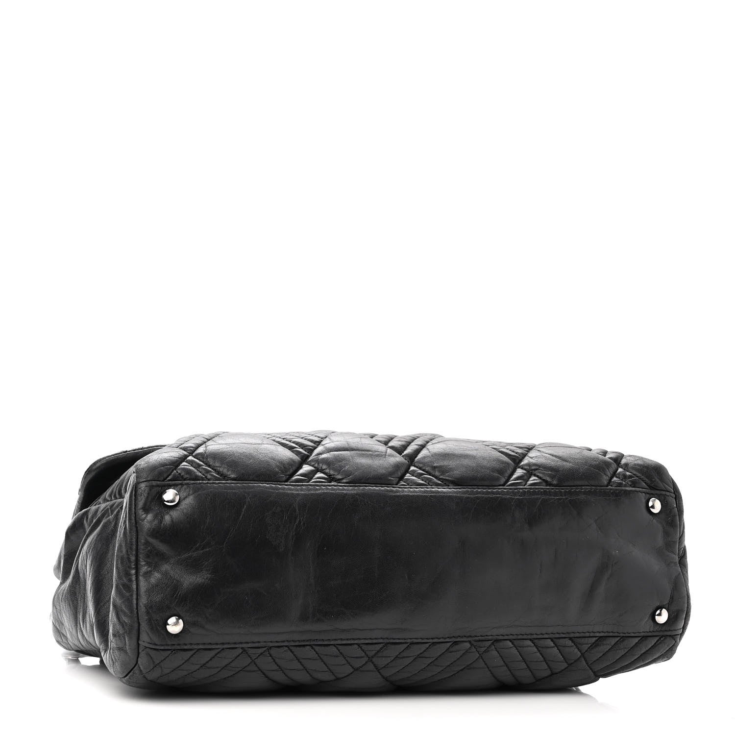 Chanel Lambskin In and Out XL Maxi Flap Black 4 of 10