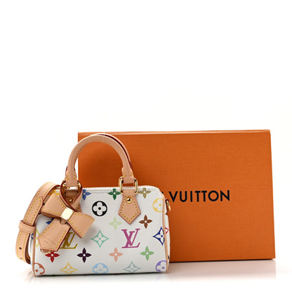 Louis Vuitton LV X TM Monogram Multicolor Nano Speedy White 10 of 10