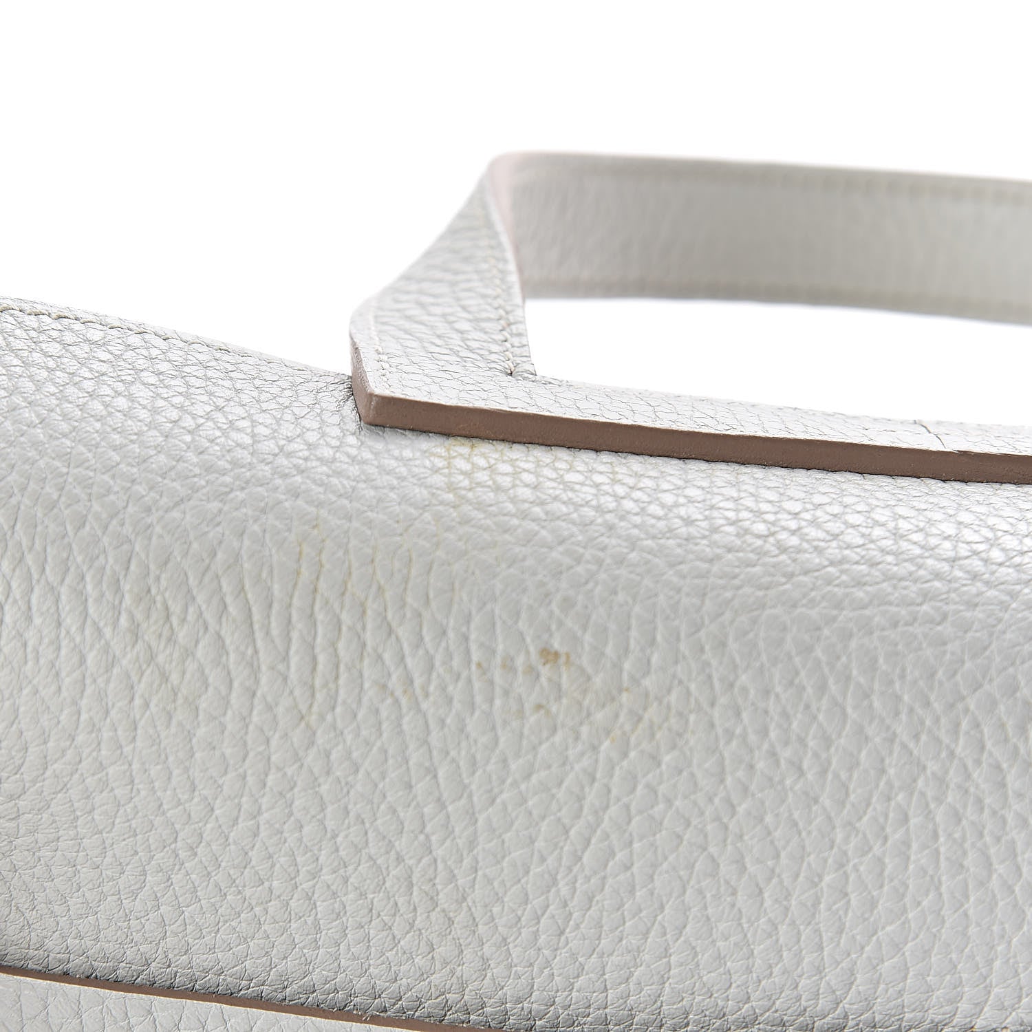 Hermes Taurillon Clemence Halzan 31 Gris Perle 14 of 17