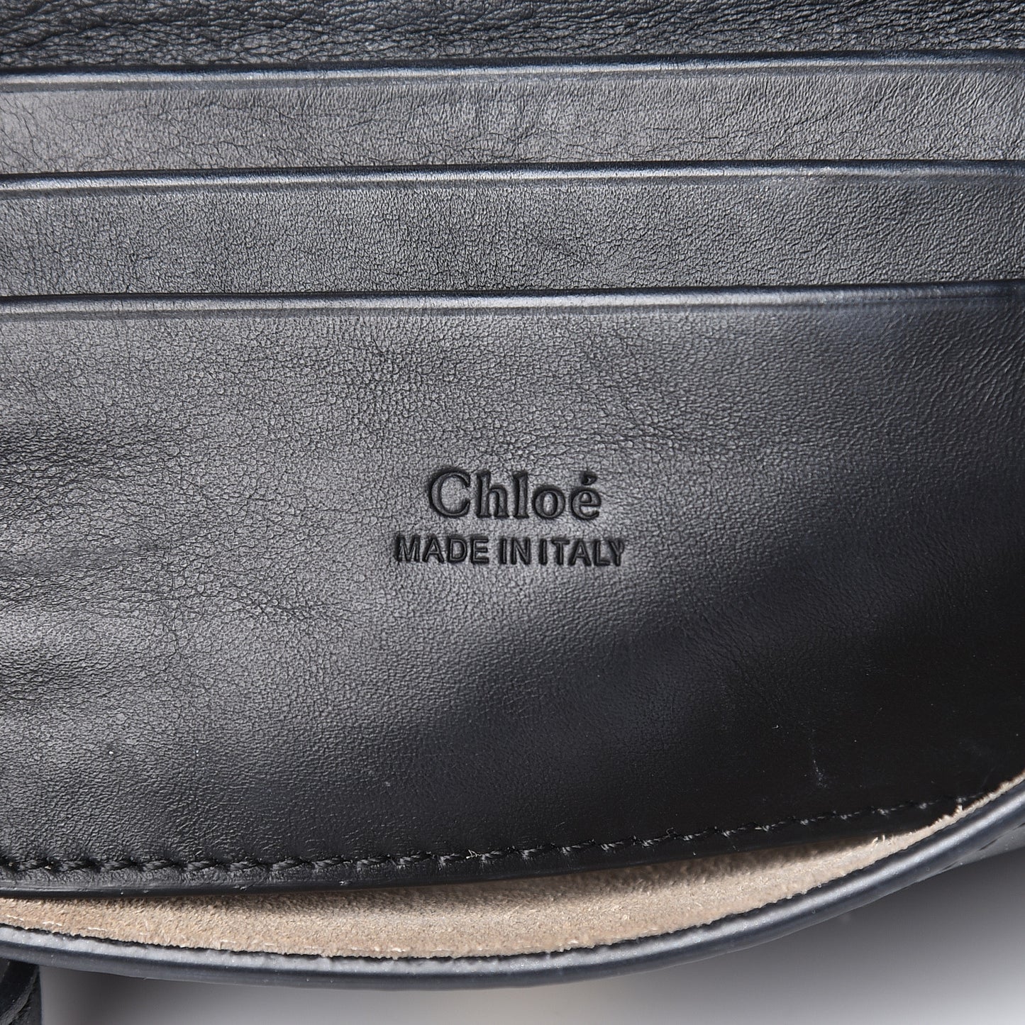 Suede Calfskin Mini Faye Shoulder Bag Black