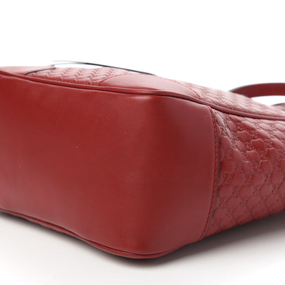 Gucci Microguccissima Small Bree Tote Red 7 of 11