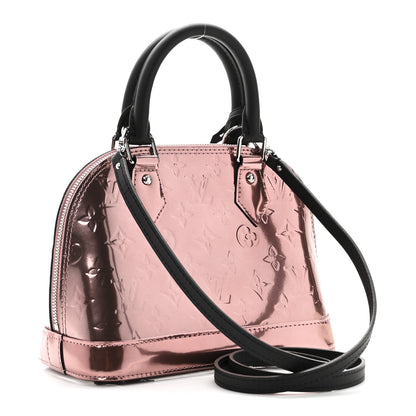 Louis Vuitton Vernis Alma BB Rose Cuivre 3 of 9