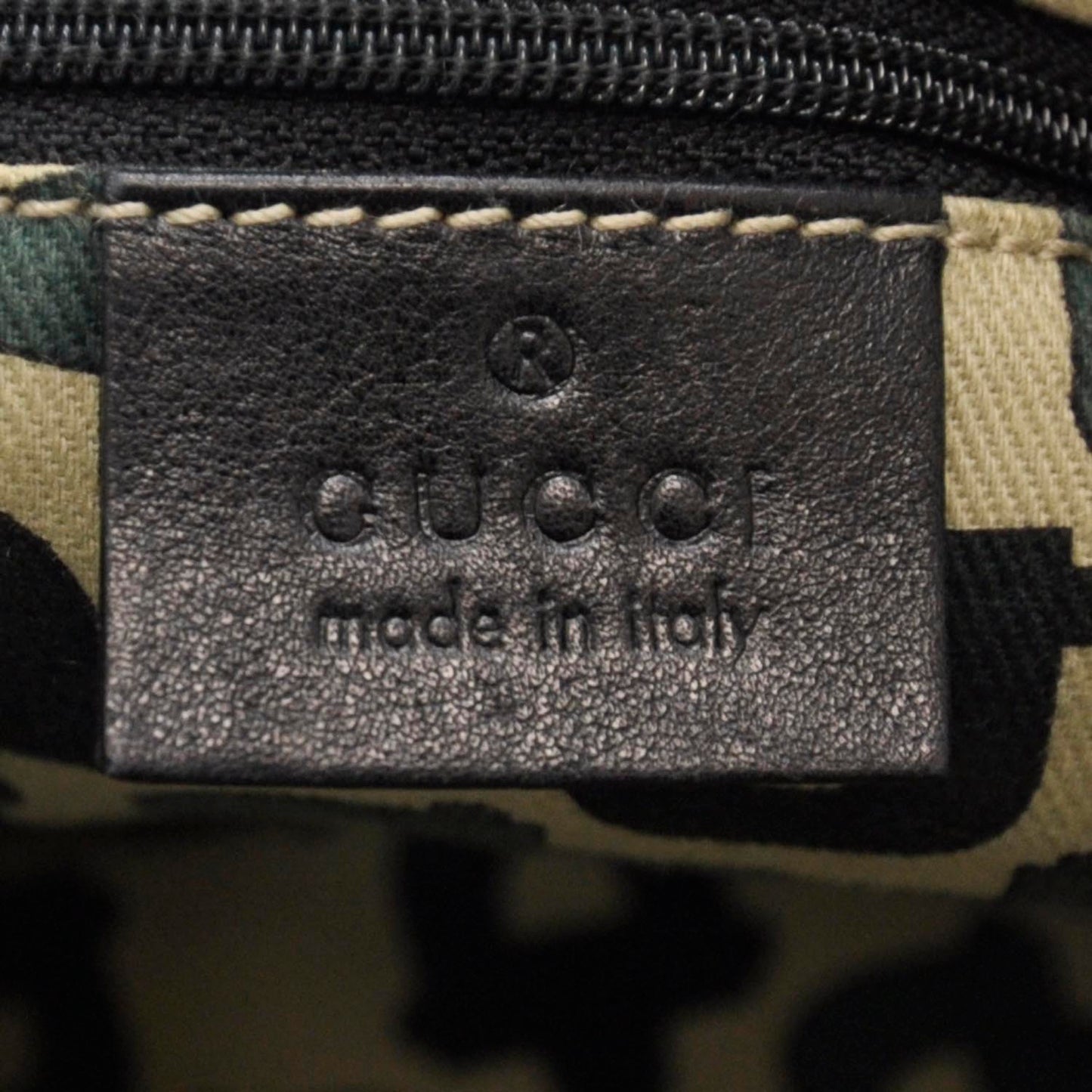 Guccissima Small Abbey Hobo Black