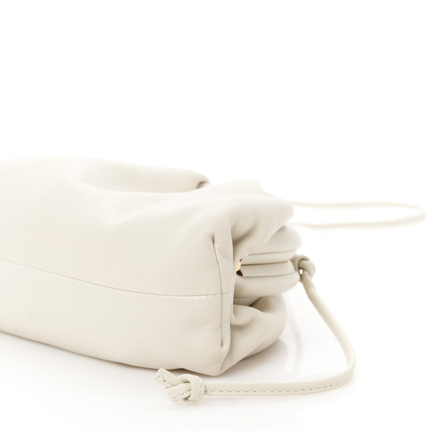 Butter Calfskin The Mini Pouch Chalk
