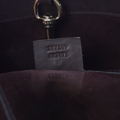 Gucci Python Medium Craft Tote Brown 8 of 15