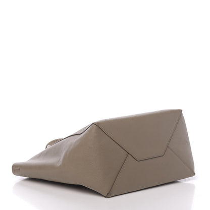 Celine Grained Calfskin Medium Horizontal Cabas Phantom Taupe 3 of 15