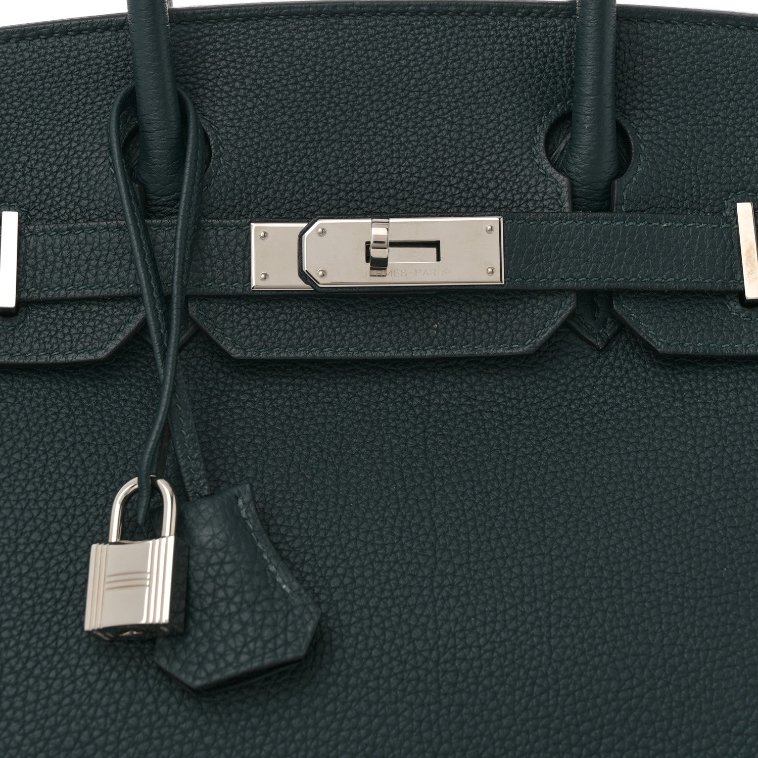 Hermes Togo Birkin 30 Vert Cypress 8 of 20