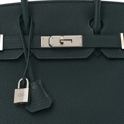 Hermes Togo Birkin 30 Vert Cypress 8 of 20