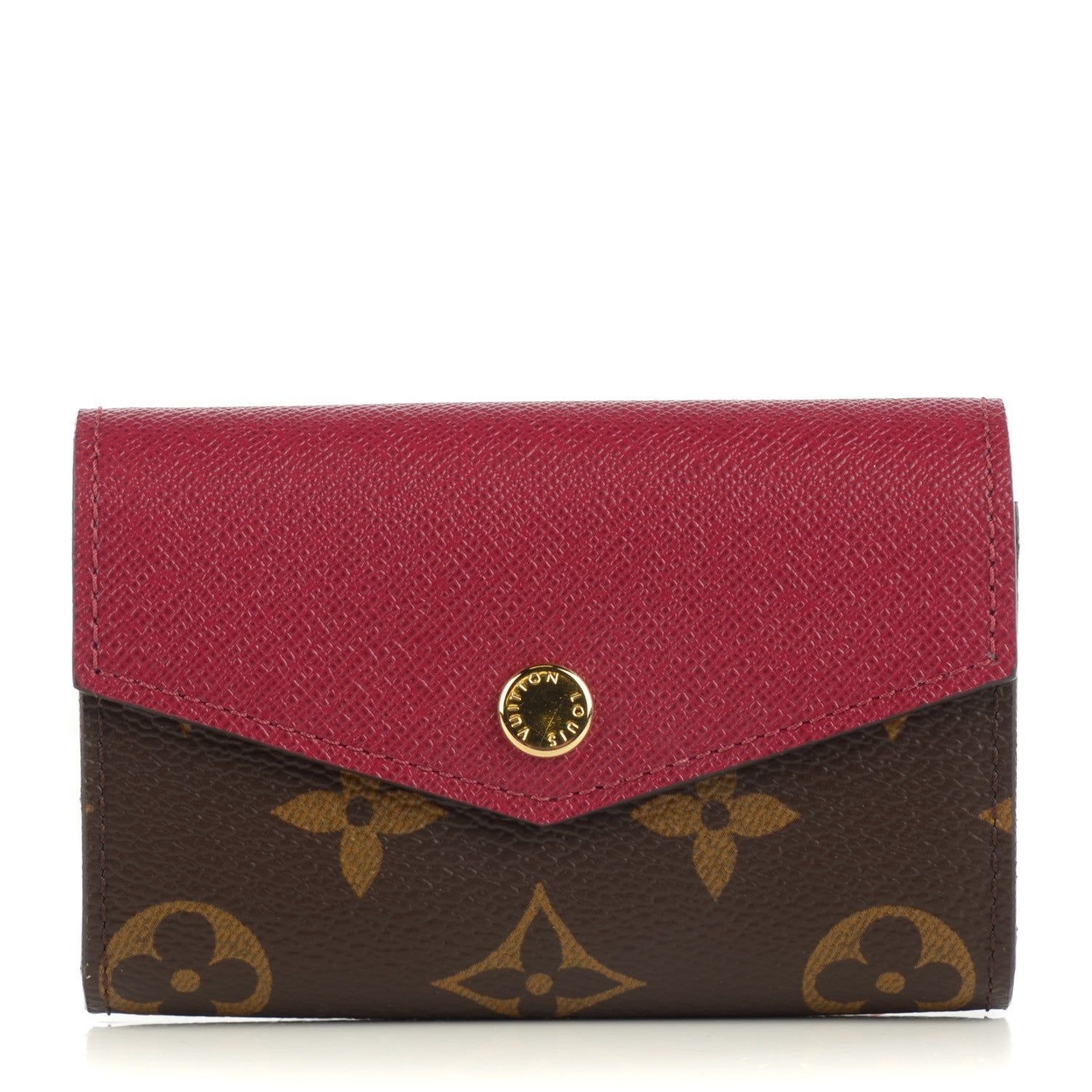 Louis Vuitton Monogram Sarah Multicartes Fuchsia 1 of 7