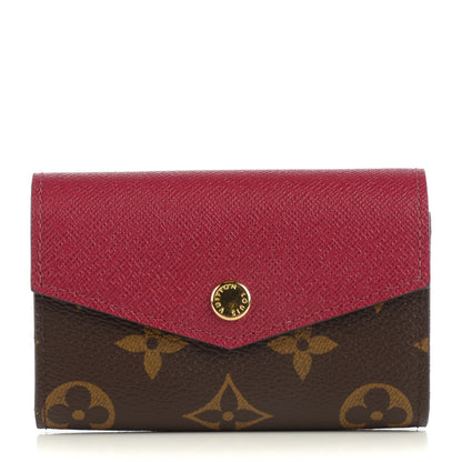 Louis Vuitton Monogram Sarah Multicartes Fuchsia 1 of 7