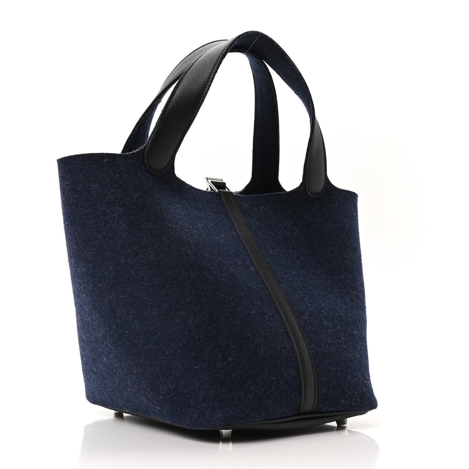 Hermes Feutre Swift Picotin Lock 22 MM Bleu Nuit Black 3 of 10