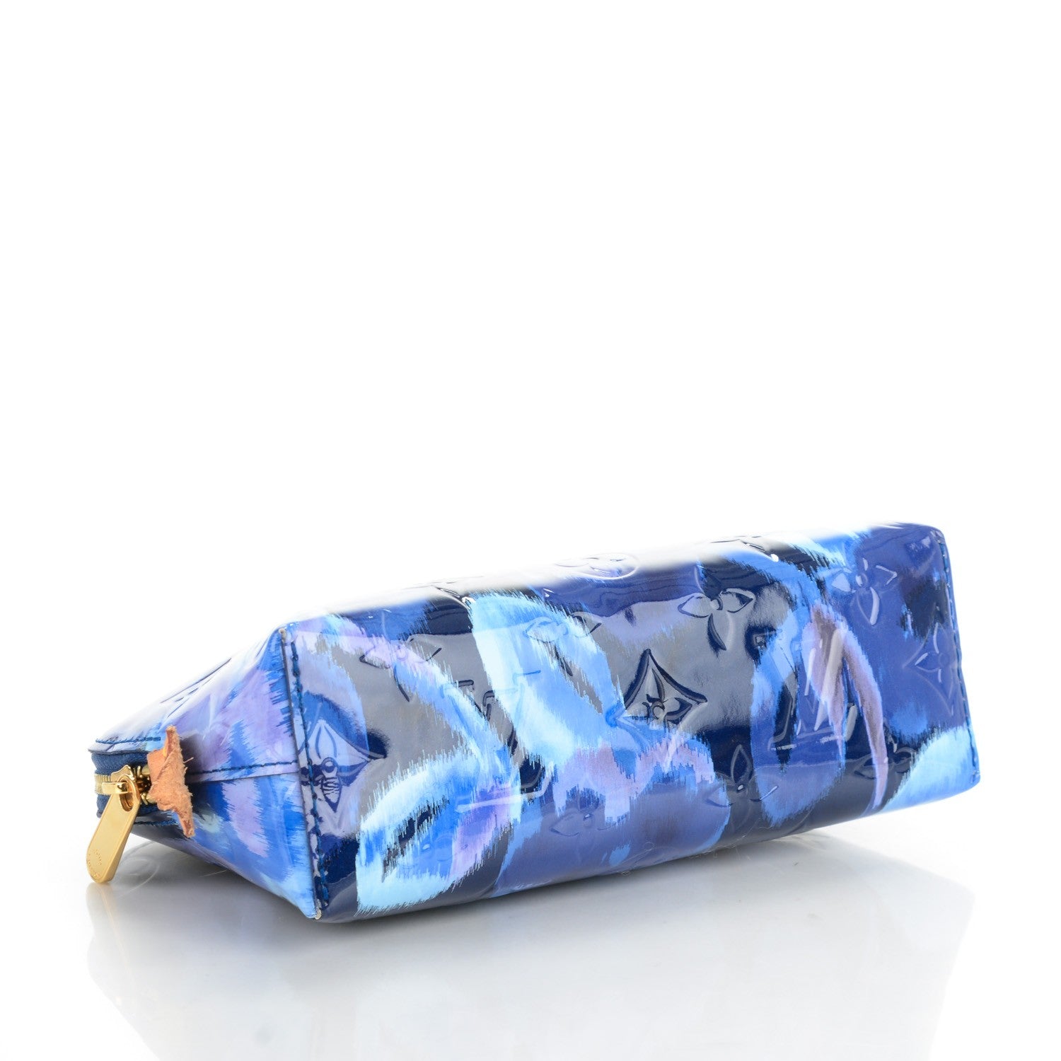 Louis Vuitton Vernis Ikat Cosmetic Pouch Grand Blue 4 of 7