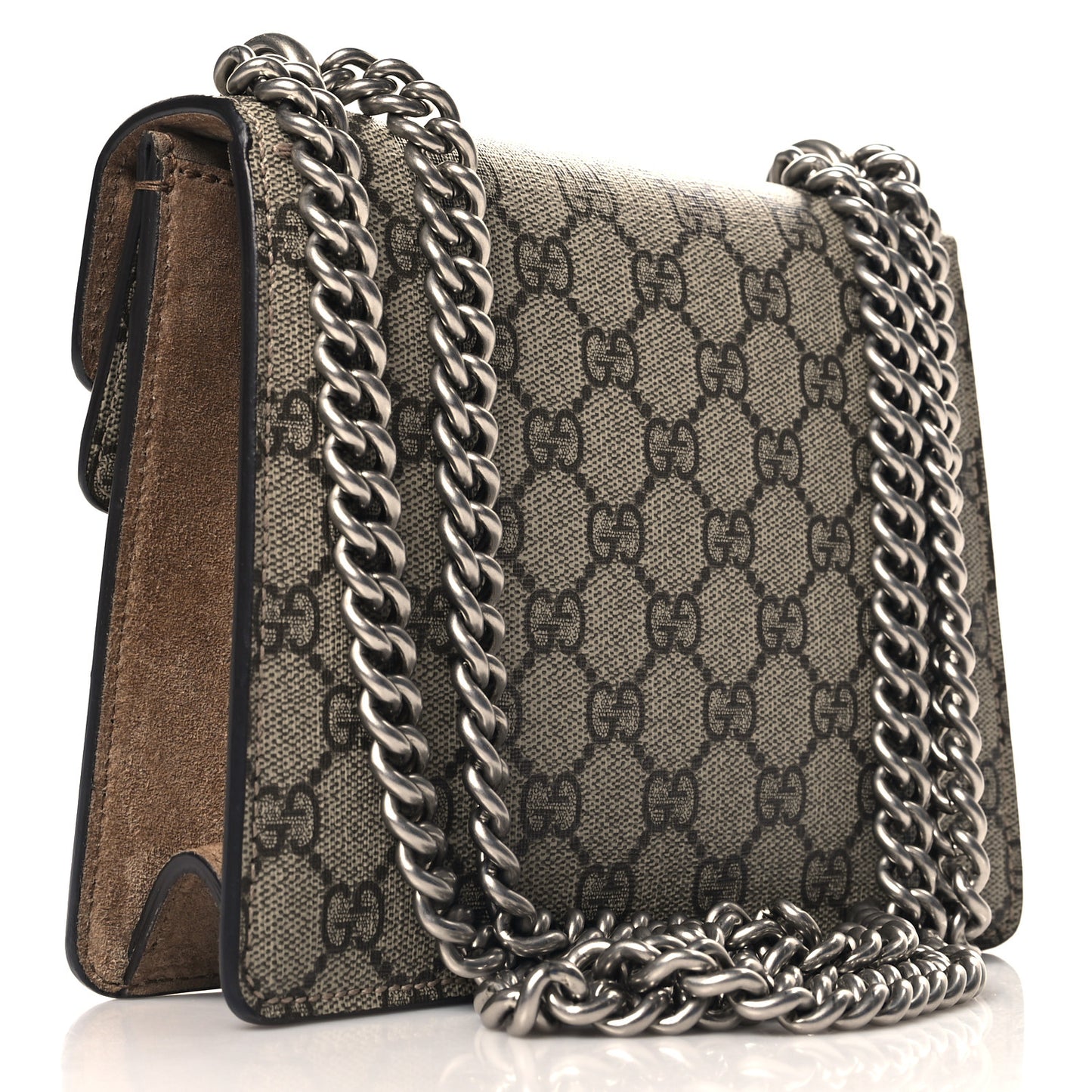 GG Supreme Monogram Mini Dionysus Shoulder Bag Taupe