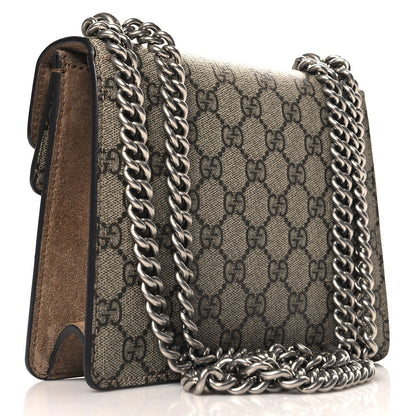 Gucci GG Supreme Monogram Mini Dionysus Shoulder Bag Taupe 3 of 10