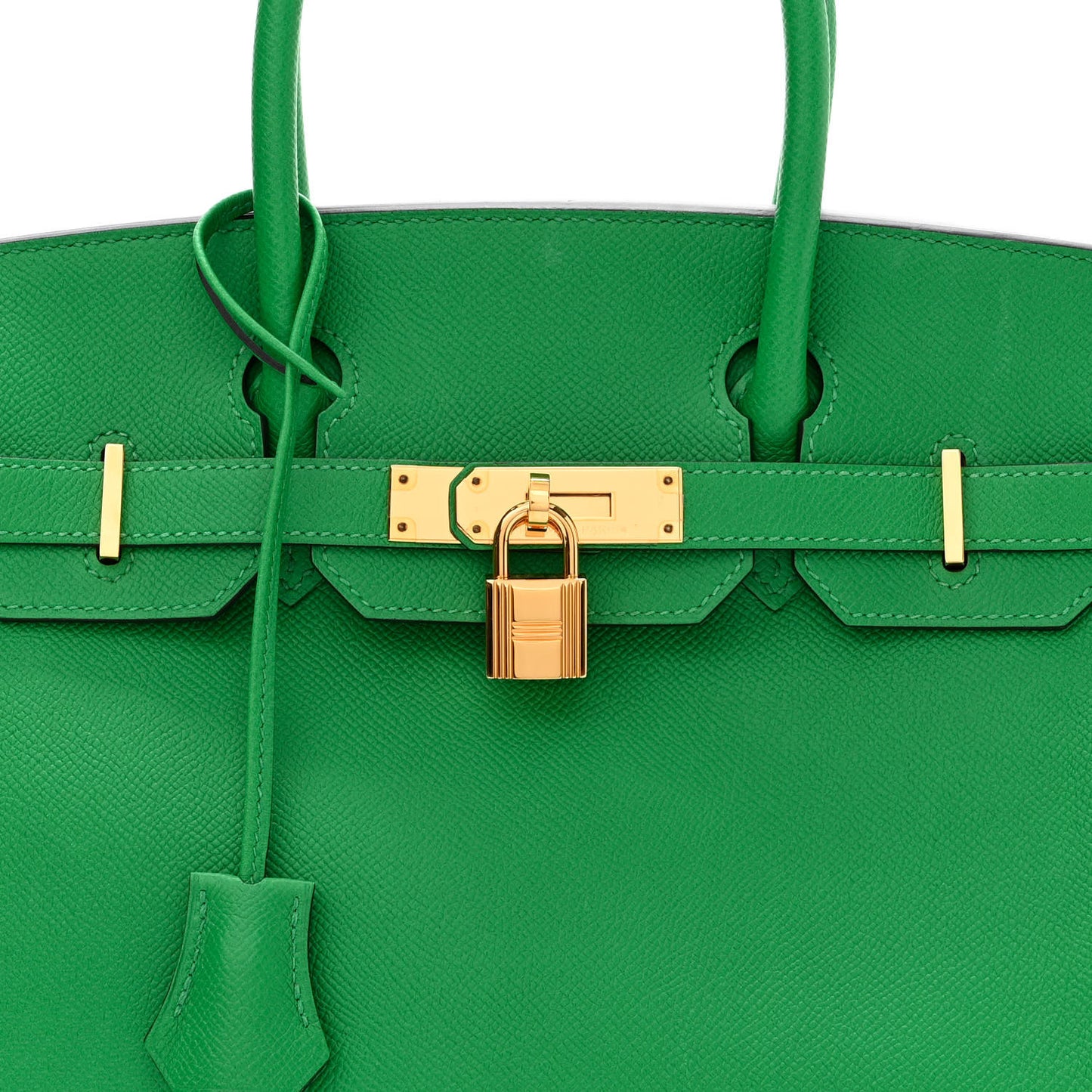 Epsom Birkin 30 Bambou